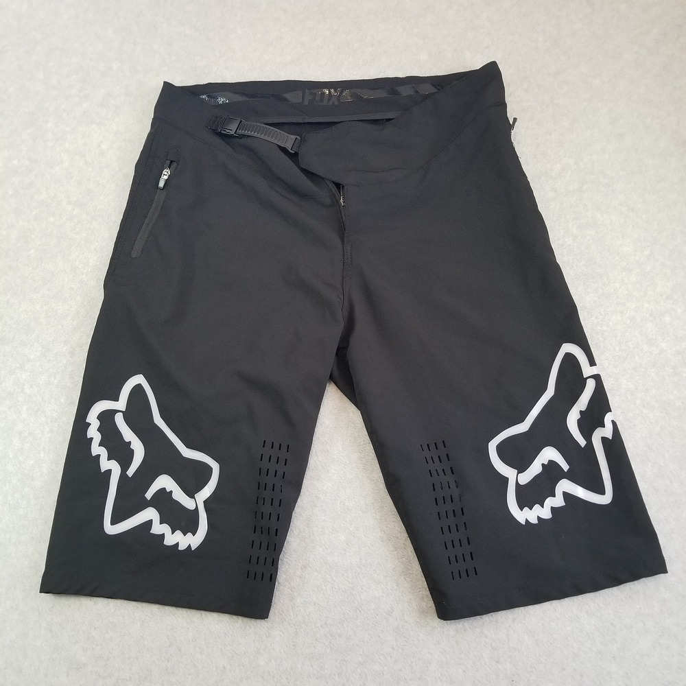 Fox Racing Shorts Mens Size 36 Black MTB Mountain Bike Cycling Motocross DH Y2K